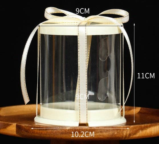 Elegant Design Supply – wholesale Cake decorating kit – Mini 2 inch Transparent Clear Box (10pcs/set)7