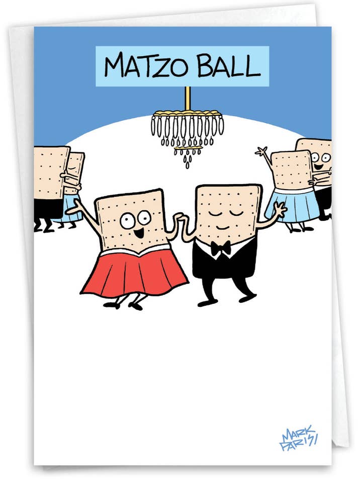 Carte de vœux pour la Pâque - Matzo Ball pour la vente par NobleWorks