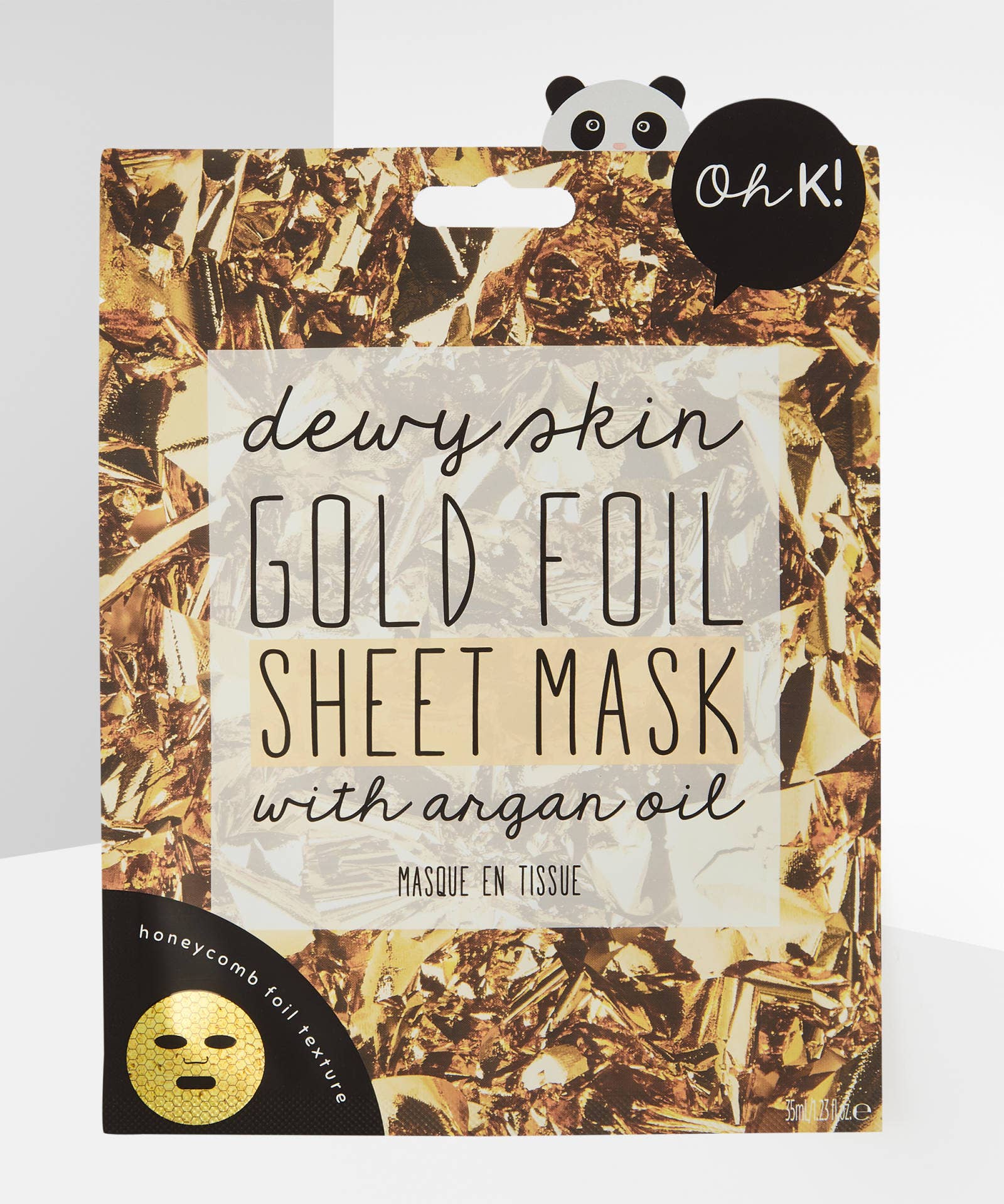 Beauty Goddess – wholesale Skincare face mask – Oh K! Gold Foil Sheet Mask0