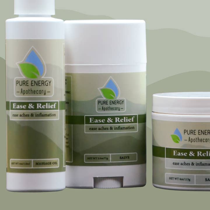 Ease and Relief Salve Stick for wholesale by Pure Energy Apothecary