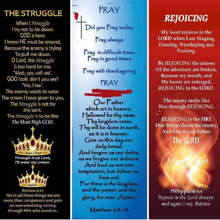 Bookmark Collection #1 for wholesale by Heaven's Wonders LLC