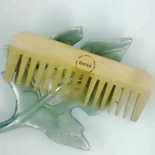 BeNat - Wholesale Hair Brush/Comb - All-Natural Bamboo Comb3