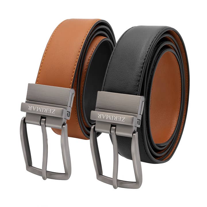 Rindsledergürtel 33 mm Herrenledergürtel – Wendegürtel für Herren für den Großhandel von Zerimar 1942