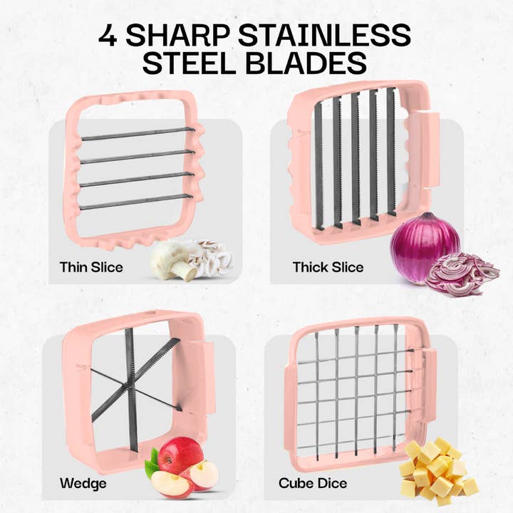 Gotham Steel/Granitestone - Wholesale Kitchen tool/gadget - Nutri Chopper with Fresh-keeping container Vegetable 3