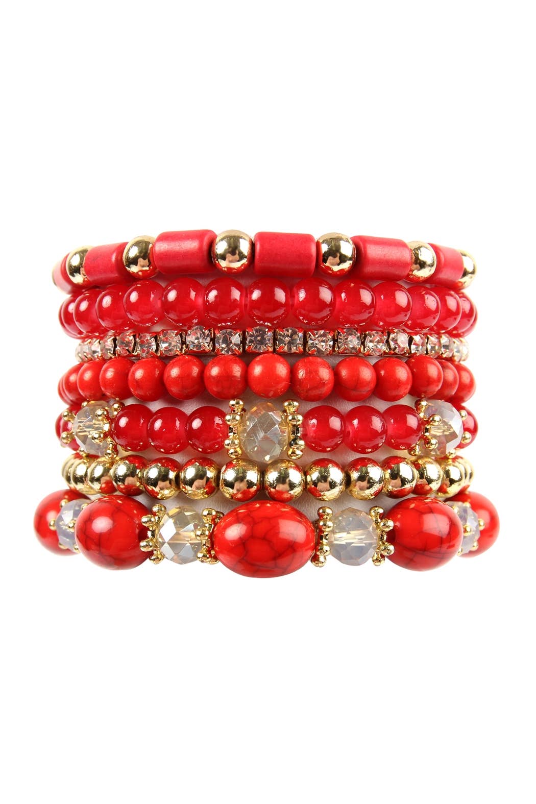 MYS Wholesale Inc - Vente Bracelet de perles - Bracelet empilable multiperles10