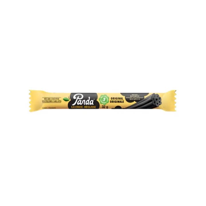 Panda Black licorice Candy Snacks - 32g case 20 count for wholesale by Echo Sales America
