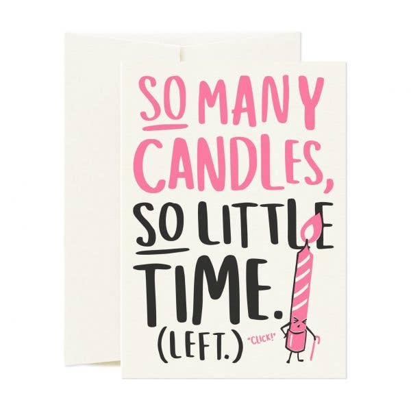So viele Kerzen Geburtstagskarte für den Großhandel von Print Glorious Print
