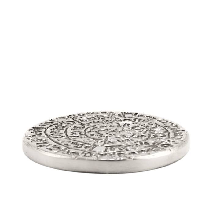 ARTIA LTD - Wholesale Paper Weight - Desk Paper Holder, Metal "Phaistos of Festos Disc" Design2