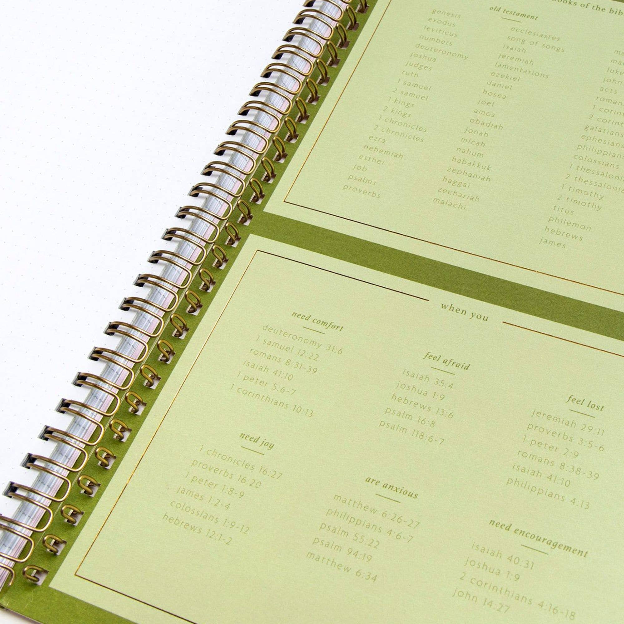 Church Notes Co. - Vente Cahiers - Carnet d'étude biblique Blush Church Notes10