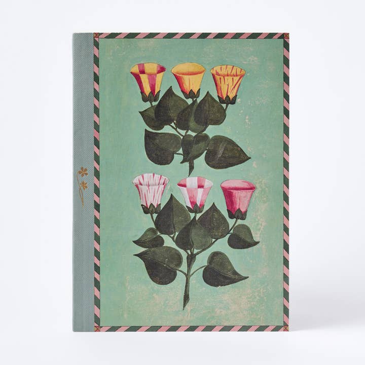 A5 Lay Flat Journal - Festival of Flowers for wholesale by Roomytown Inc