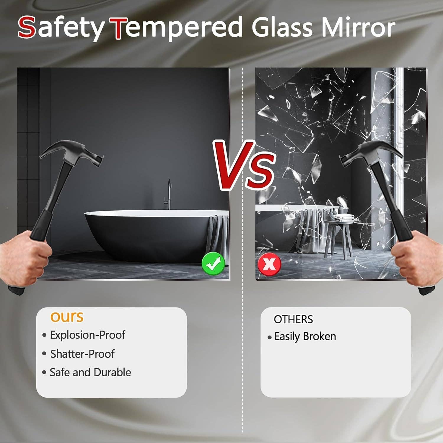 30 Inch Walnut Round Wall Mirror Rustic Style for wholesale on Faire6