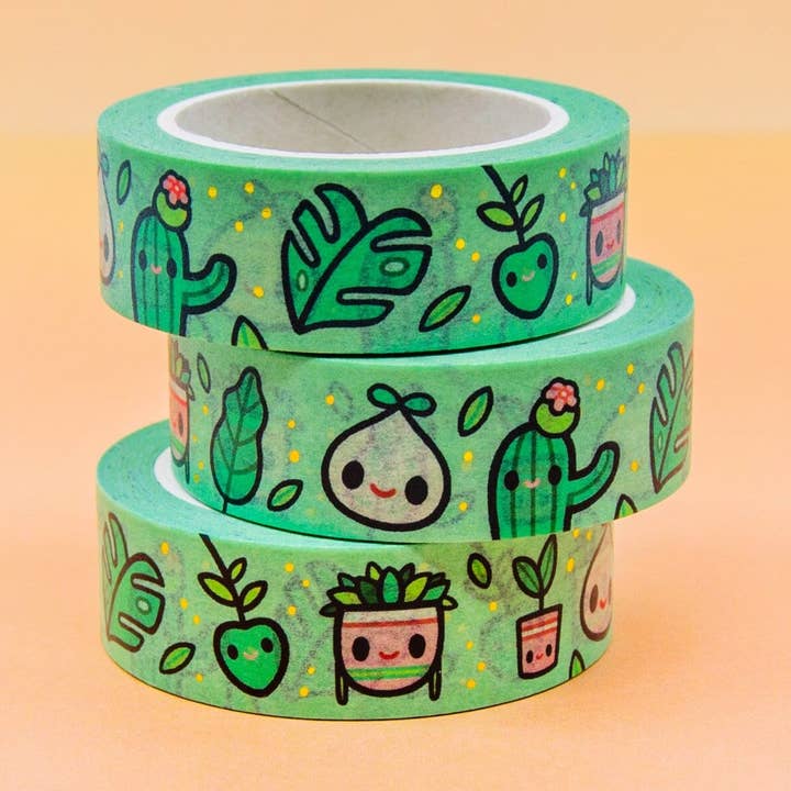 Plants Washi Tape for wholesale by Xintu