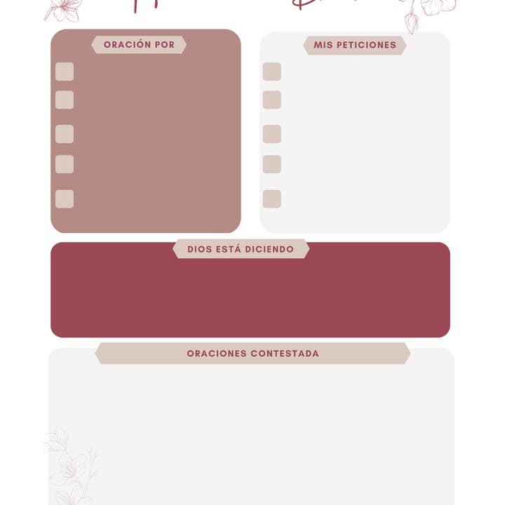 Que Linda Stationery Shop - Wholesale Journal/Diary - Mi Diario De Oración Para Mujers ( Spanish Edition)4