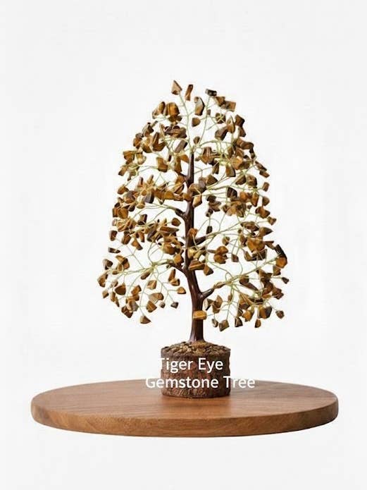 Árbol de Cristal/Gema de Ojo de Tigre para venta al por mayor de AmazeU