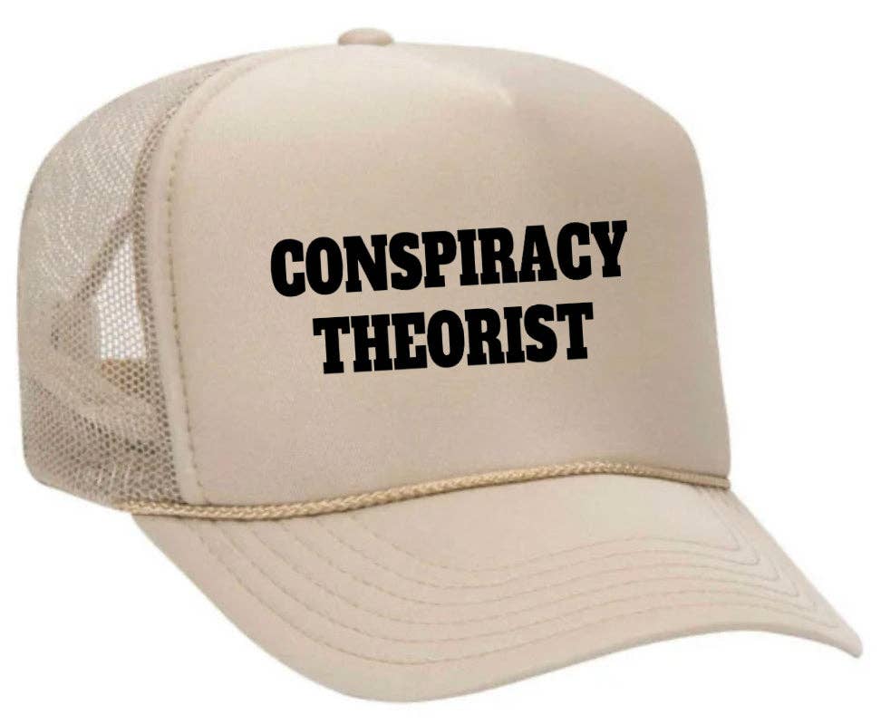 Inappropriate Trucker Hats - Wholesale Trucker Hat - Women's - Conspiracy Theorist Trucker Hat9