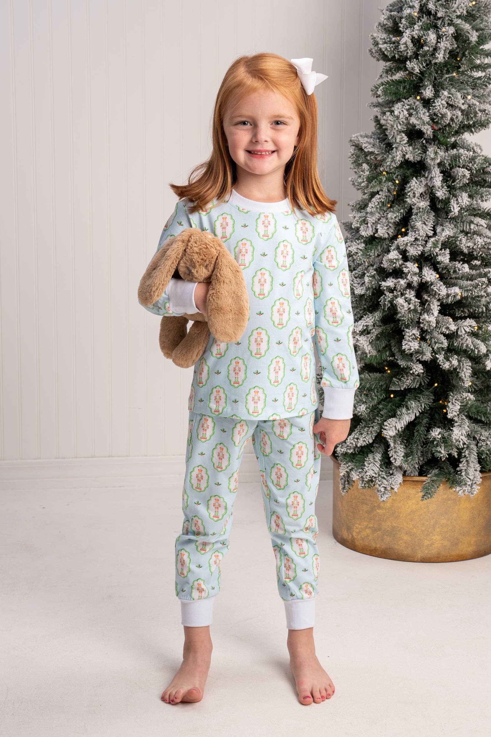 The Oaks Apparel Company - Vente Ensemble de vêtements d'intérieur – enfant - Ensemble de salon Casse-Noisette bleu1