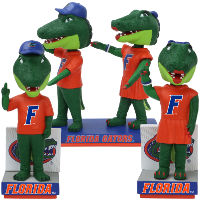 National Bobblehead Hall of Fame and Museum – Engroshandel Pyntefigur – Florida Gators maskot bobbleheads (forsalg)3