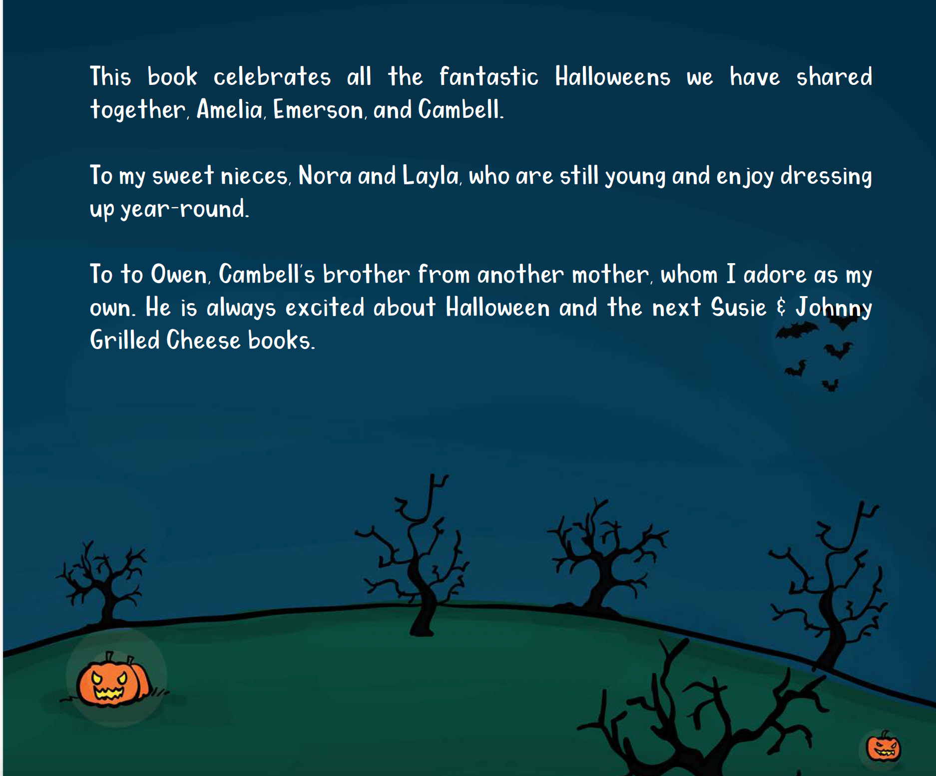 The Adventures of Susie & Johnny Grilled Cheese - Wholesale Early Reader Book (6-8) - Susie & Johnny Take A Trip to Halloween Hill: Holiday Adventure5