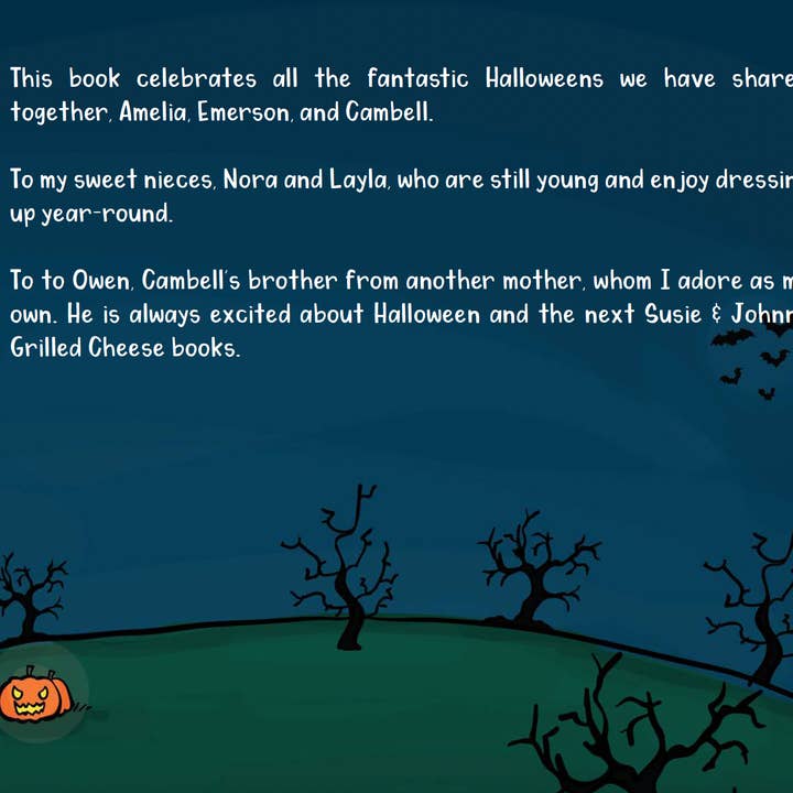 The Adventures of Susie & Johnny Grilled Cheese - Wholesale Early Reader Book (6-8) - Susie & Johnny Take A Trip to Halloween Hill: Holiday Adventure5