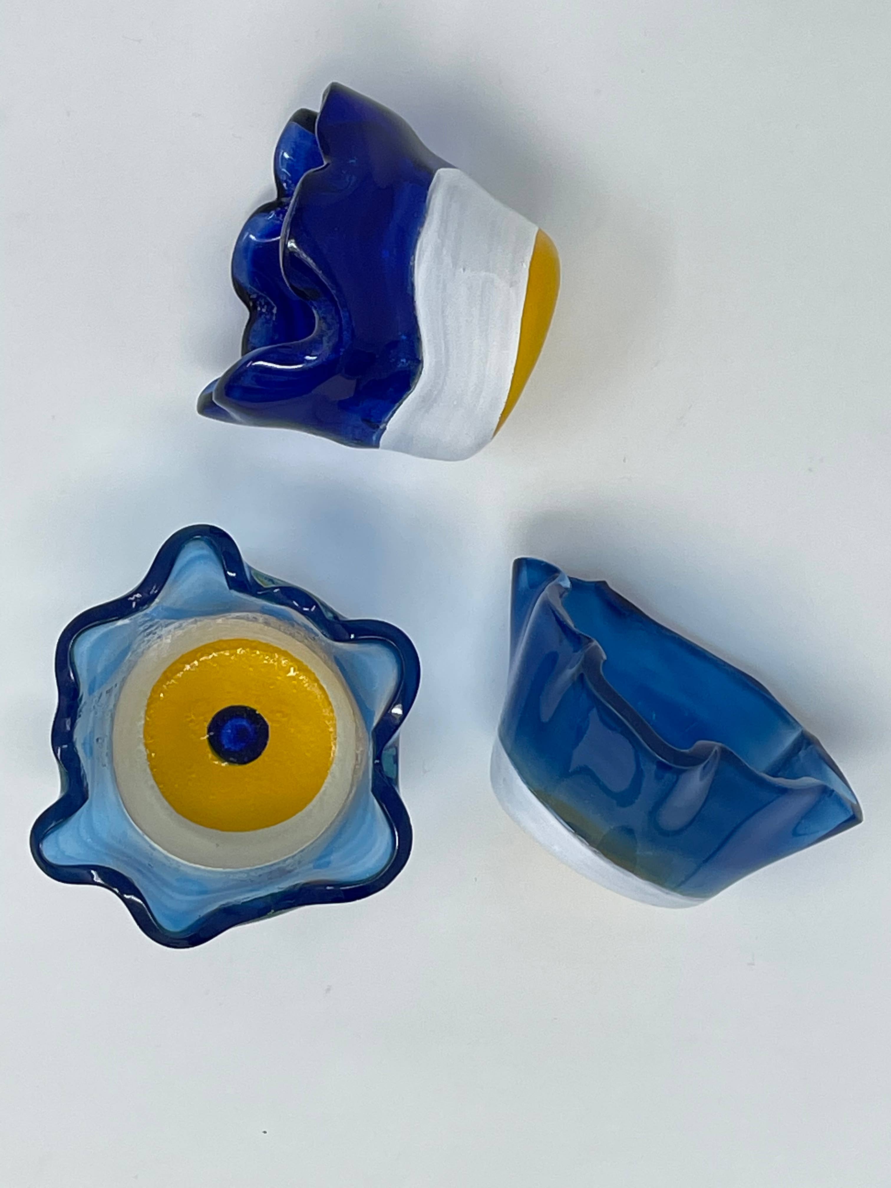 Nai Gifts – Großhandel Kerzenhalter – Evil Eye handgefertigter Kerzenhalter aus Glas2