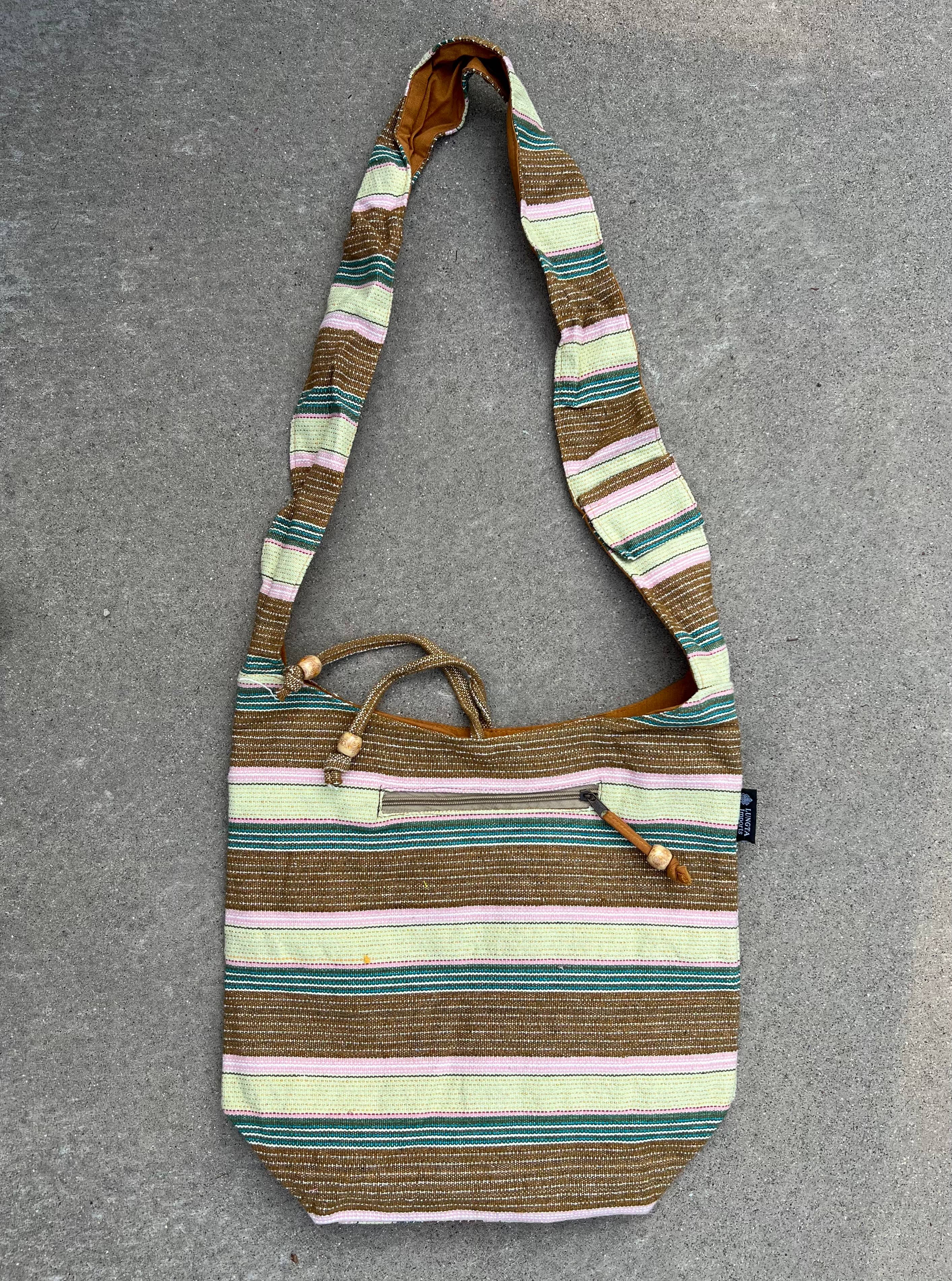 Lungta Imports - Wholesale Crossbody Bag - Women's - Handloom Hobo Bohemian Sling Crossbody Bag6