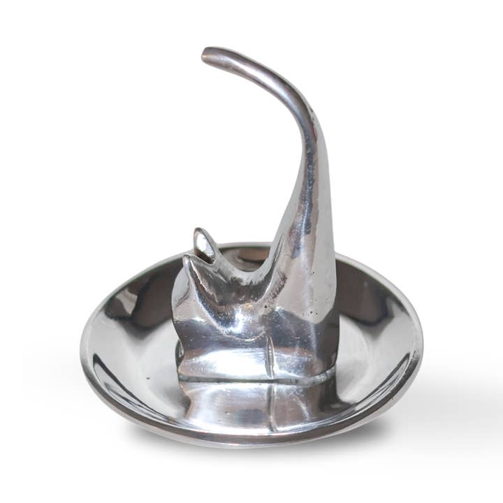 Cat Jewelry Dish, Modern Silver-Like Pewter Cat Ring Holder and other Purchase Wholesale cat ring holder. Free Returns & Net 60 Terms on Faire trending on Faire.