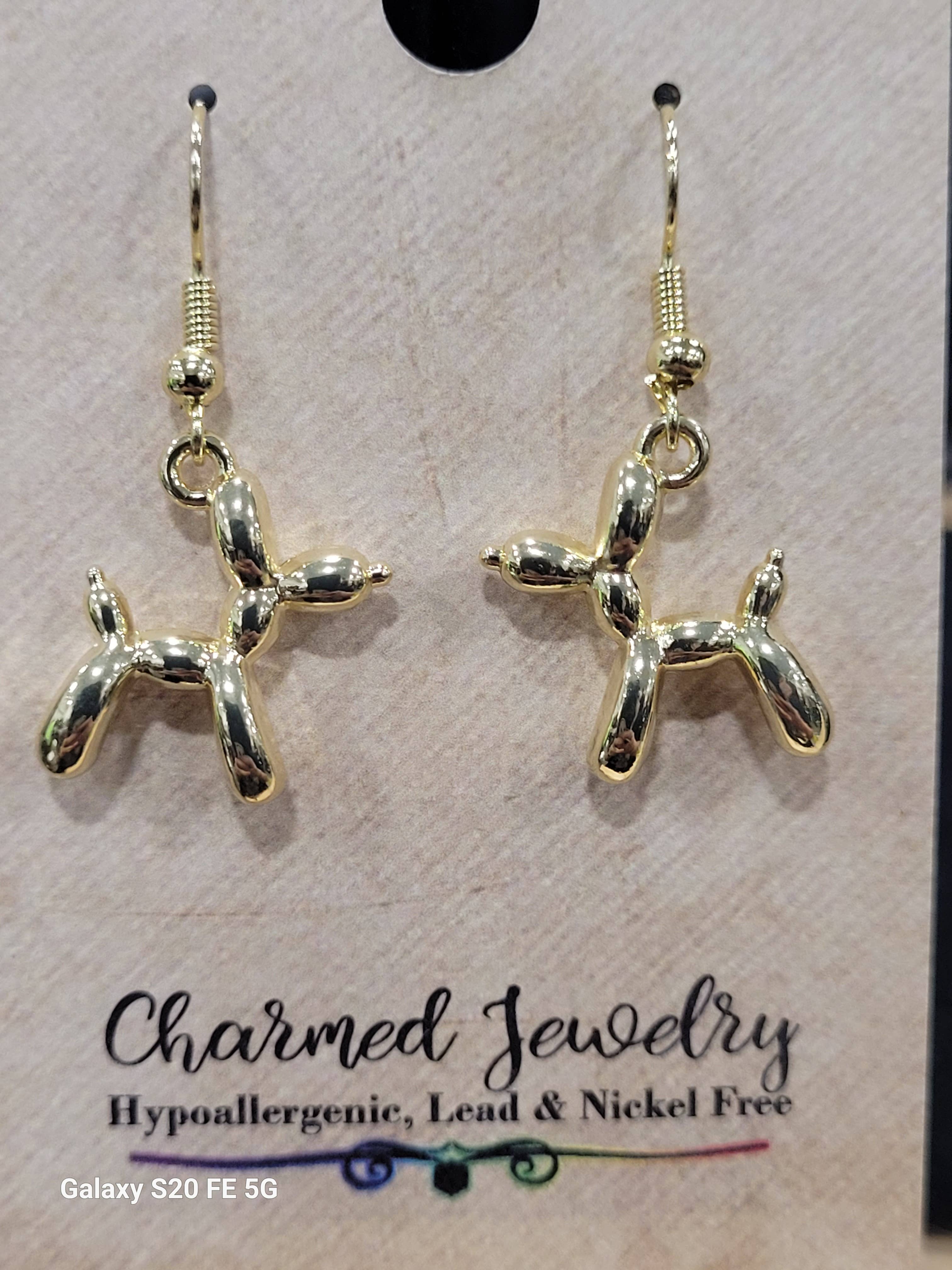 Con-Quest Crafts - Wholesale Dangle Earrings - Cat & Dog Earrings & Necklaces4