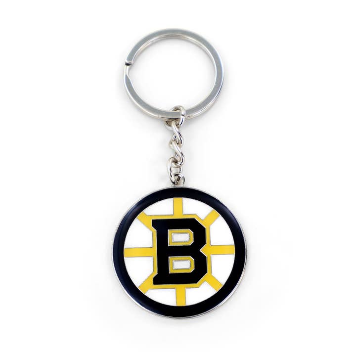 NHL Boston Bruins Logo Keychain for wholesale by Aminco USA