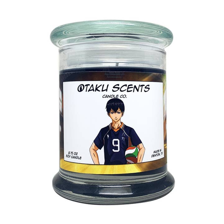 Kageyama Blackberries & Amber Soy Jar Candle for wholesale by Otaku Scents