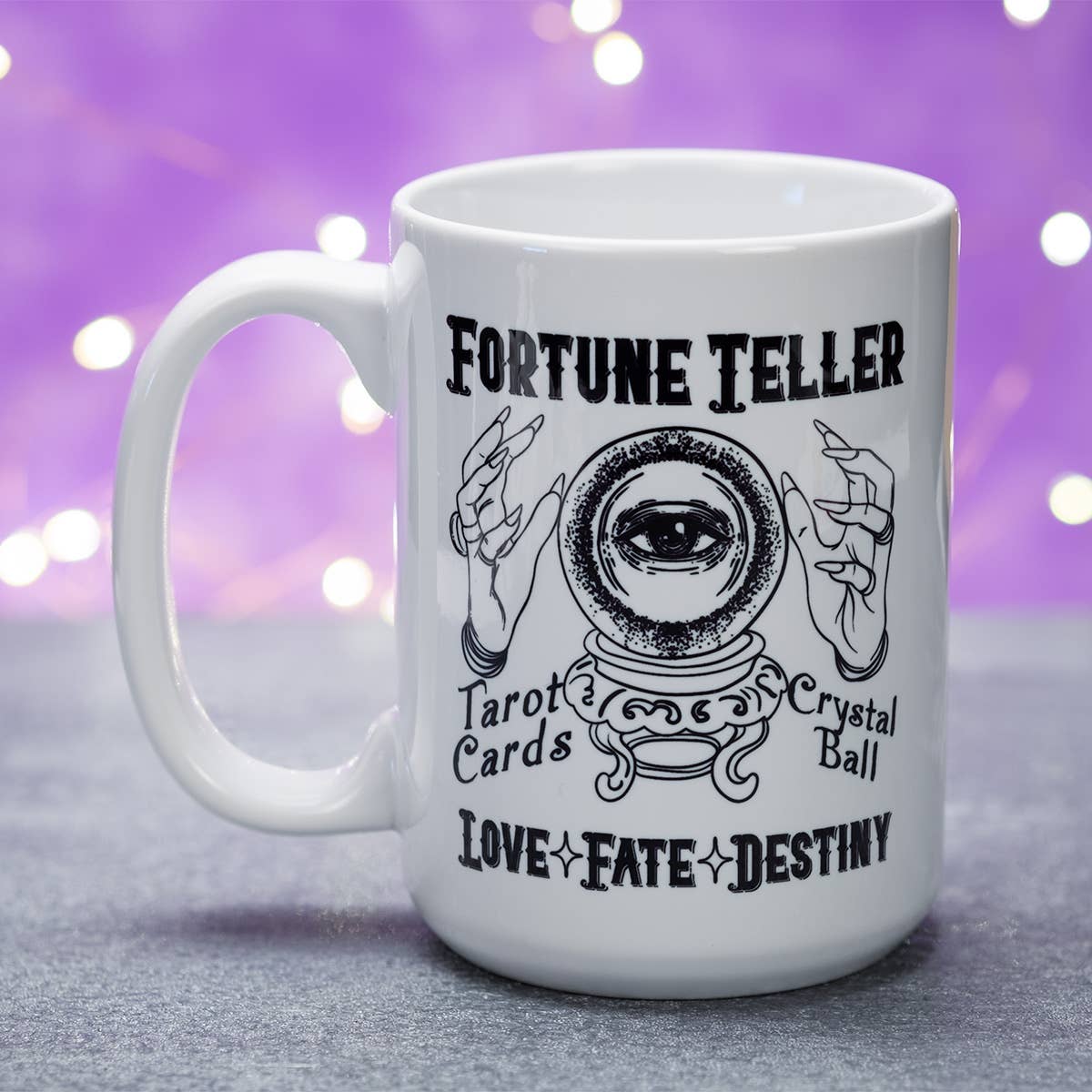 Phoenix Revolution Press - Wholesale Coffee mug - Fortune Teller 15 Ounce Mug Divination Witch Mug