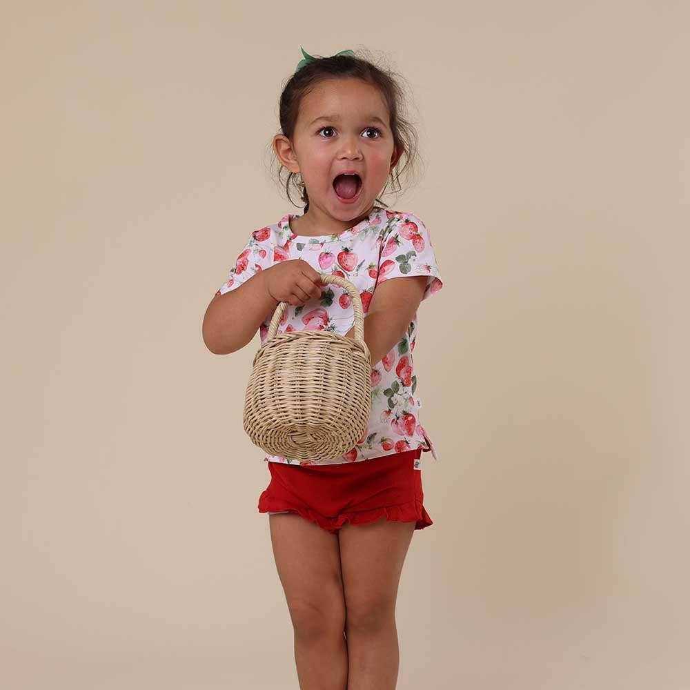 Snuggle Hunny - Wholesale T-Shirt - Kids - Strawberry Organic T-Shirt9