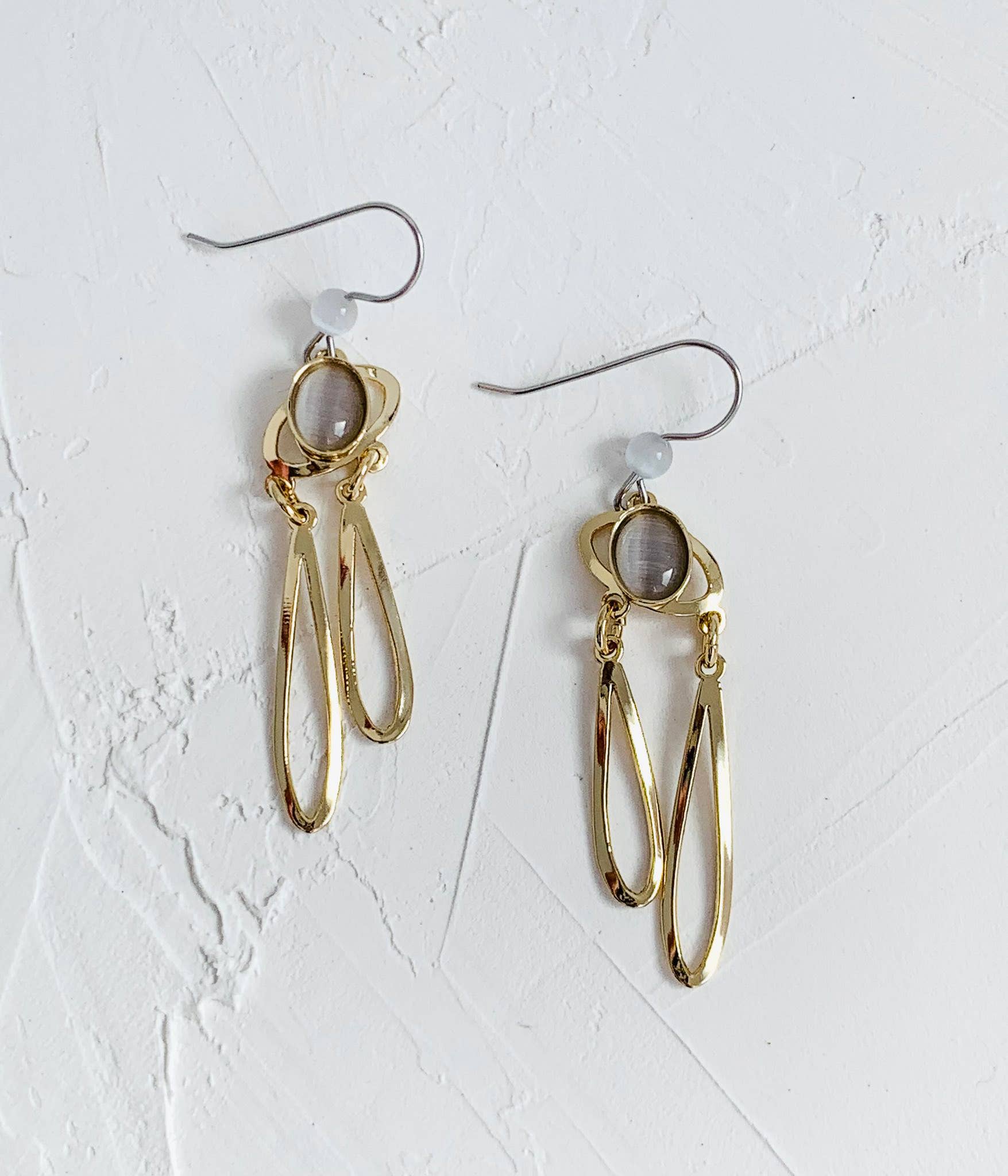 Christophe Poly / Crono Design - Vente Parures de bijoux - Prépack BOUCLES D'OREILLES (DY12P) - 18x Crochets d'Oreilles en Fil & Présentoir Offert28