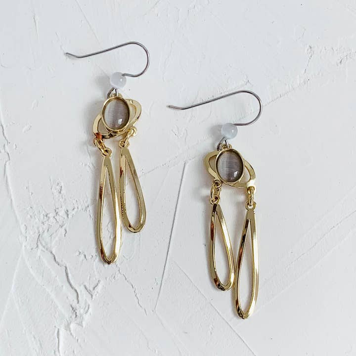 Christophe Poly / Crono Design - Vente Parures de bijoux - Prépack BOUCLES D'OREILLES (DY12P) - 18x Crochets d'Oreilles en Fil & Présentoir Offert28