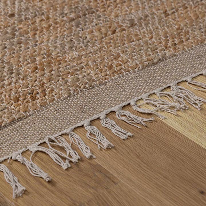 Hauteloom - Wholesale Area Rug - Lonut Checkered Jute Area Rug9