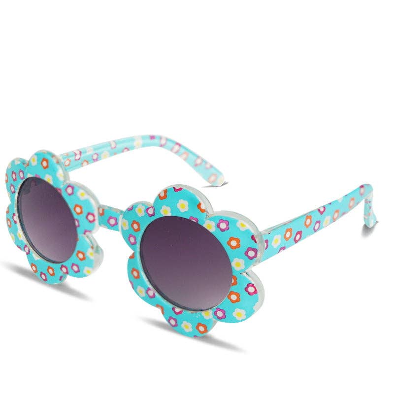 KiddieKickz - Wholesale Sunglasses - Kids - Multi-color Fashionable Children's Sunflower Sunglasses2