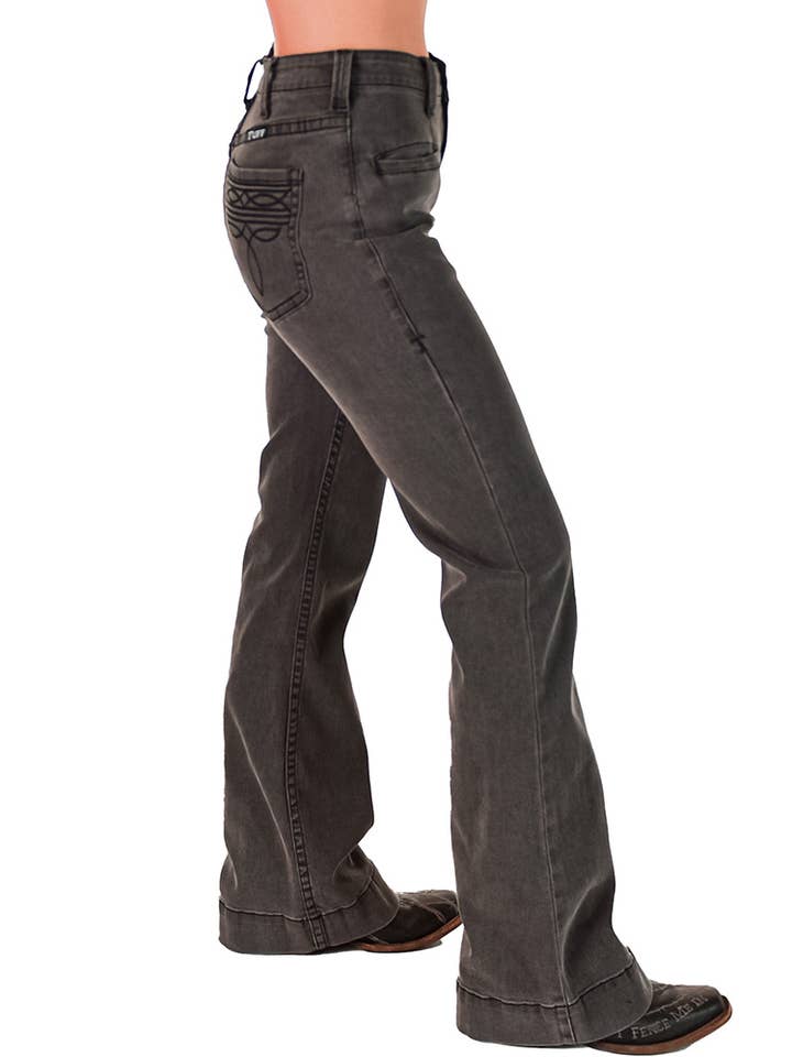 Gray Bootstitch for wholesale by Cowgirl Tuff Co. / B. Tuff Jeans