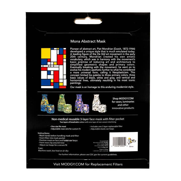 Modgy - Wholesale Protective Face Mask/Shield - Mona Fashion Mask7