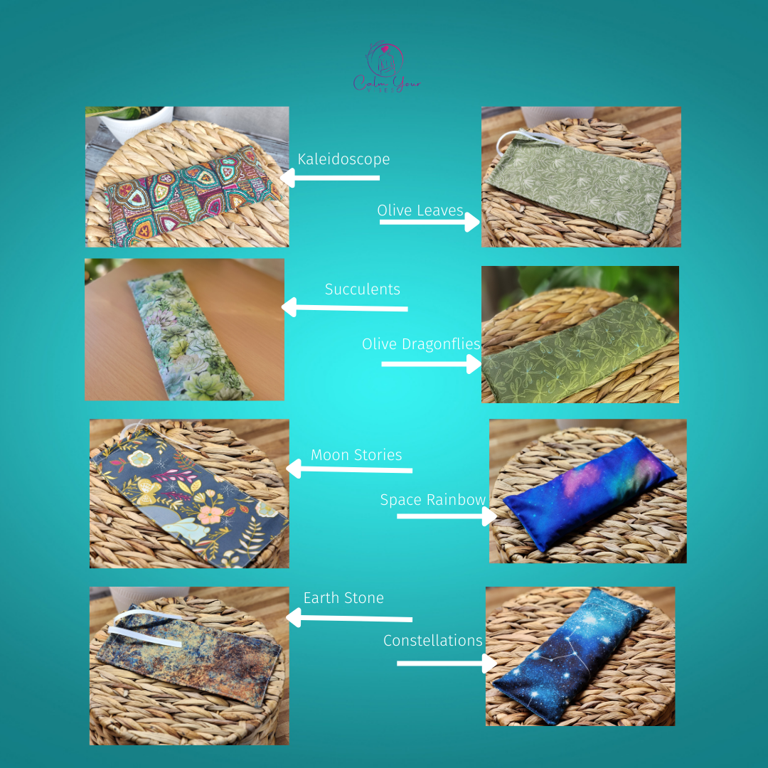 Calm Your Vibes - Wholesale Hot/Cold Compress - Hot & Cold Weighted Neck Wraps w/ Washable Covers9