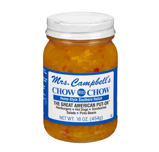 Wholesome Good - Wholesale Relish - Mrs. Campbell's Sweet Chow Chow / 16 oz per unit5