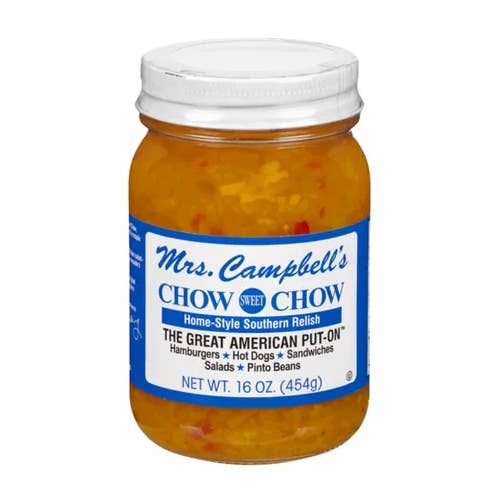 Wholesome Good - Wholesale Relish - Mrs. Campbell's Sweet Chow Chow / 16 oz per unit5