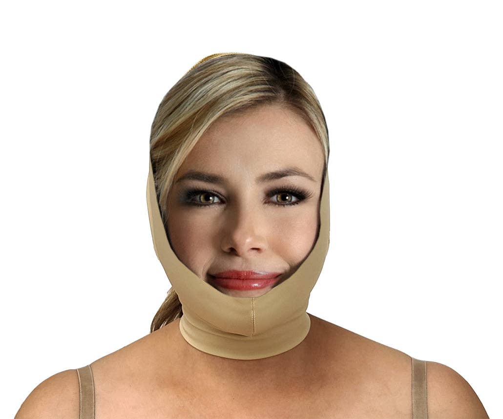 InstantFigure - Wholesale Protective Face Mask/Shield - InstantRecoveryMD Unisex Compression Chin Strap W/Full Neck Support MD4138