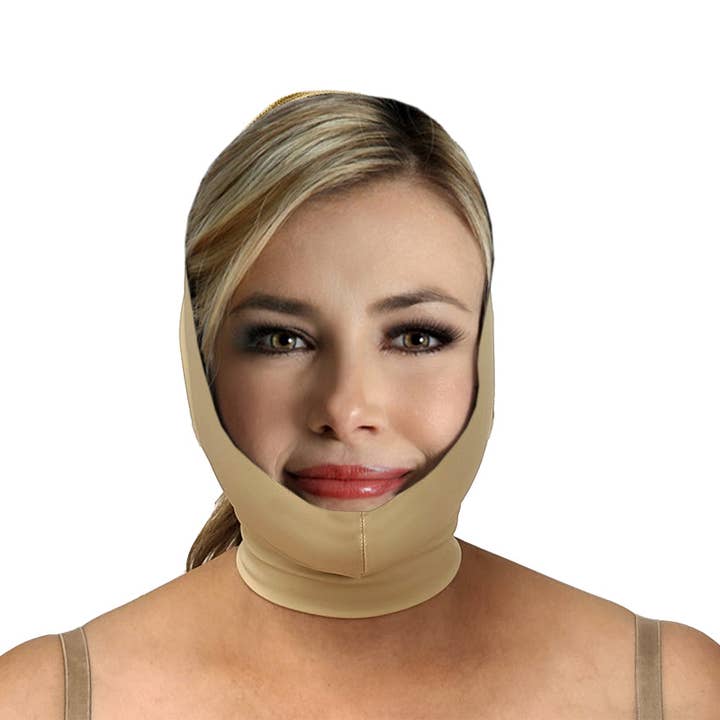 InstantFigure - Wholesale Protective Face Mask/Shield - InstantRecoveryMD Unisex Compression Chin Strap W/Full Neck Support MD4138