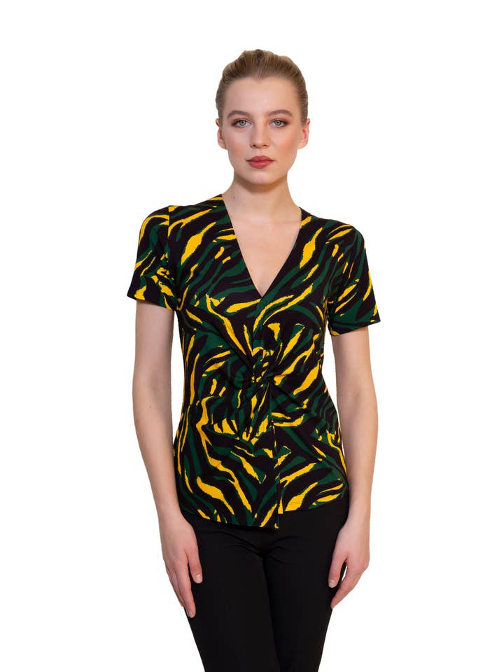 Shendel – Engroshandel Bluse - Dame – Zebra-bluse