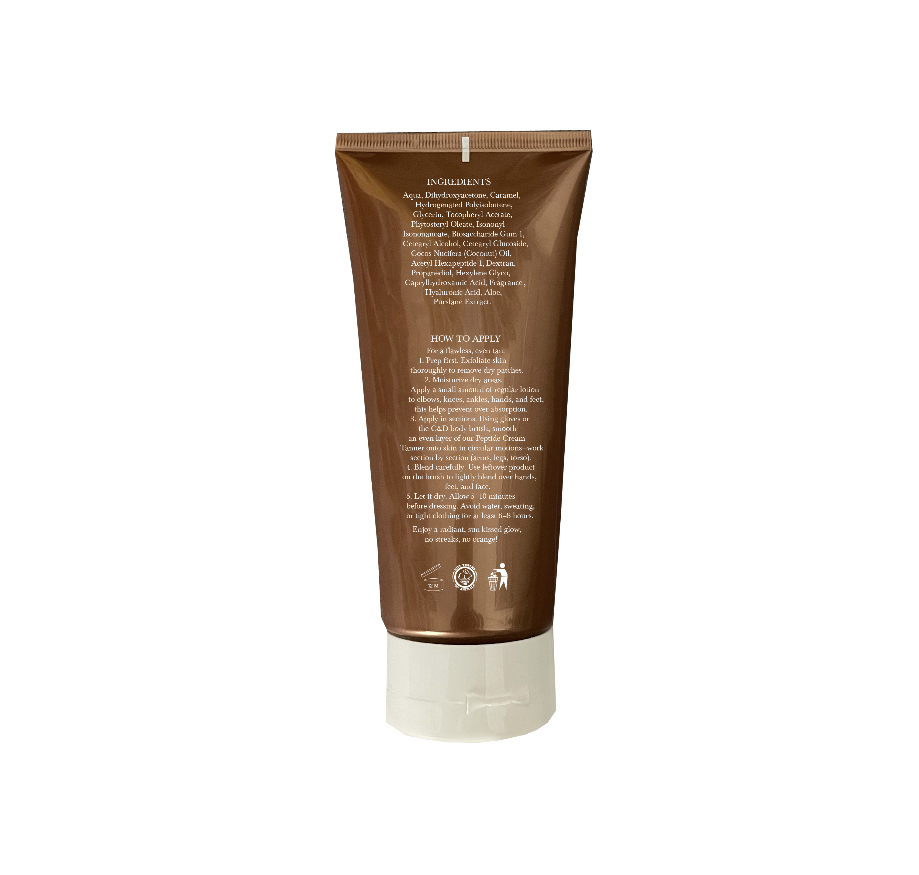 C & D Beauty LLC. - Wholesale Self-Tanner - Peptide Self Tanning Lotion1