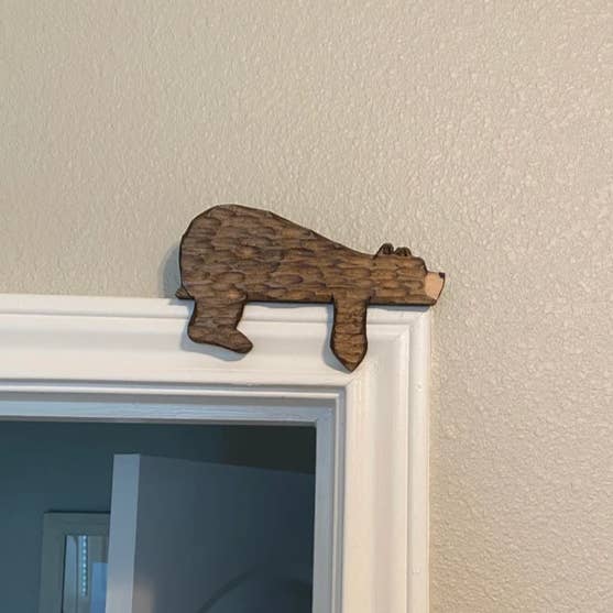 Moderny - Wholesale Door Hanger - Wooden Bear Door Topper2