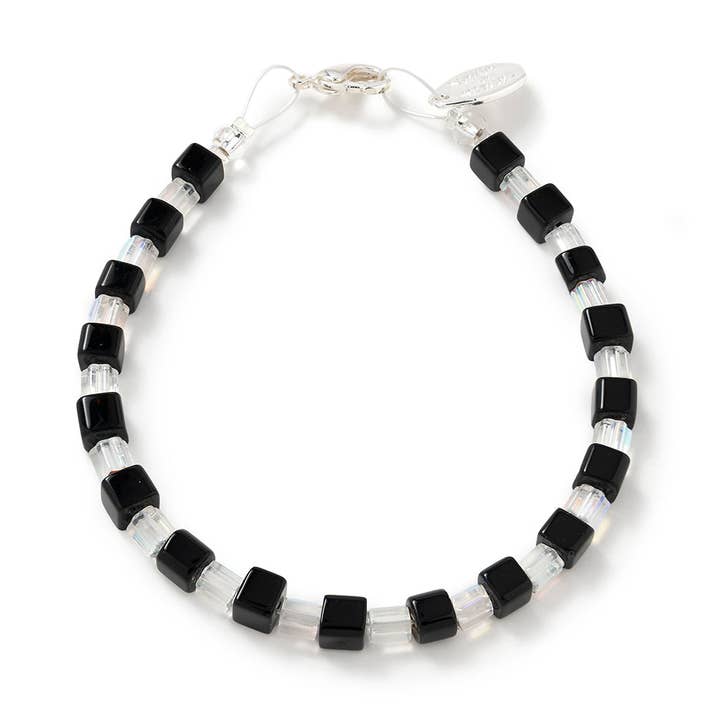 Monochrome Geo Bracelet for wholesale by Carrie Elspeth Jewellery
