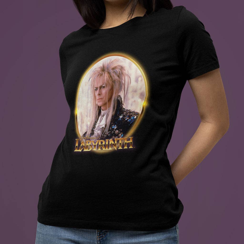 Star Editions – wholesale T-shirt (graphic) – unisex – The Goblin King - Labyrinth T-Shirt Black1