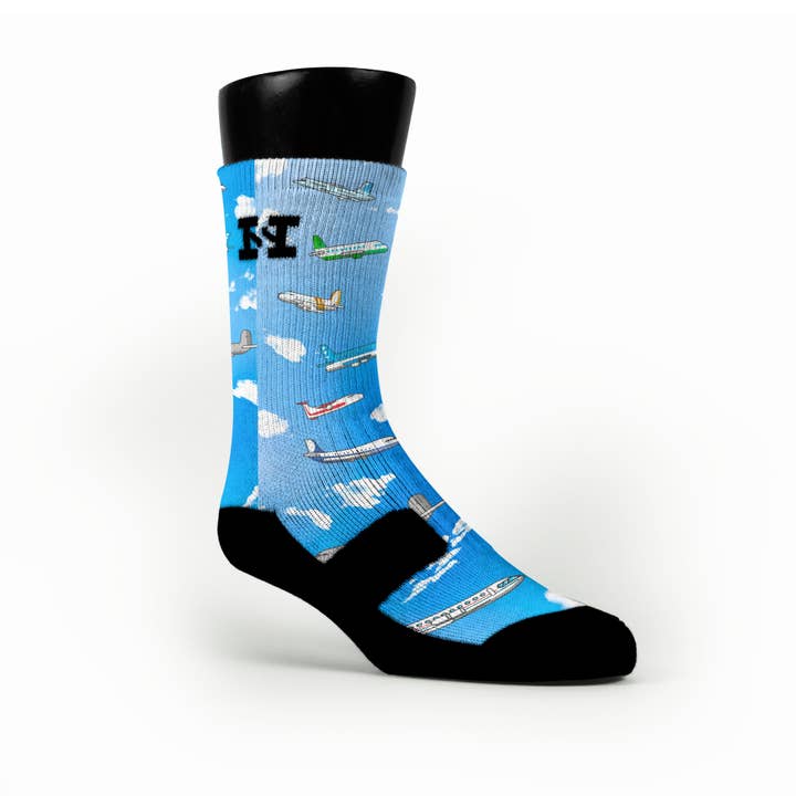 Aviators Durable Comfort Socks for wholesale by HoopSwagg