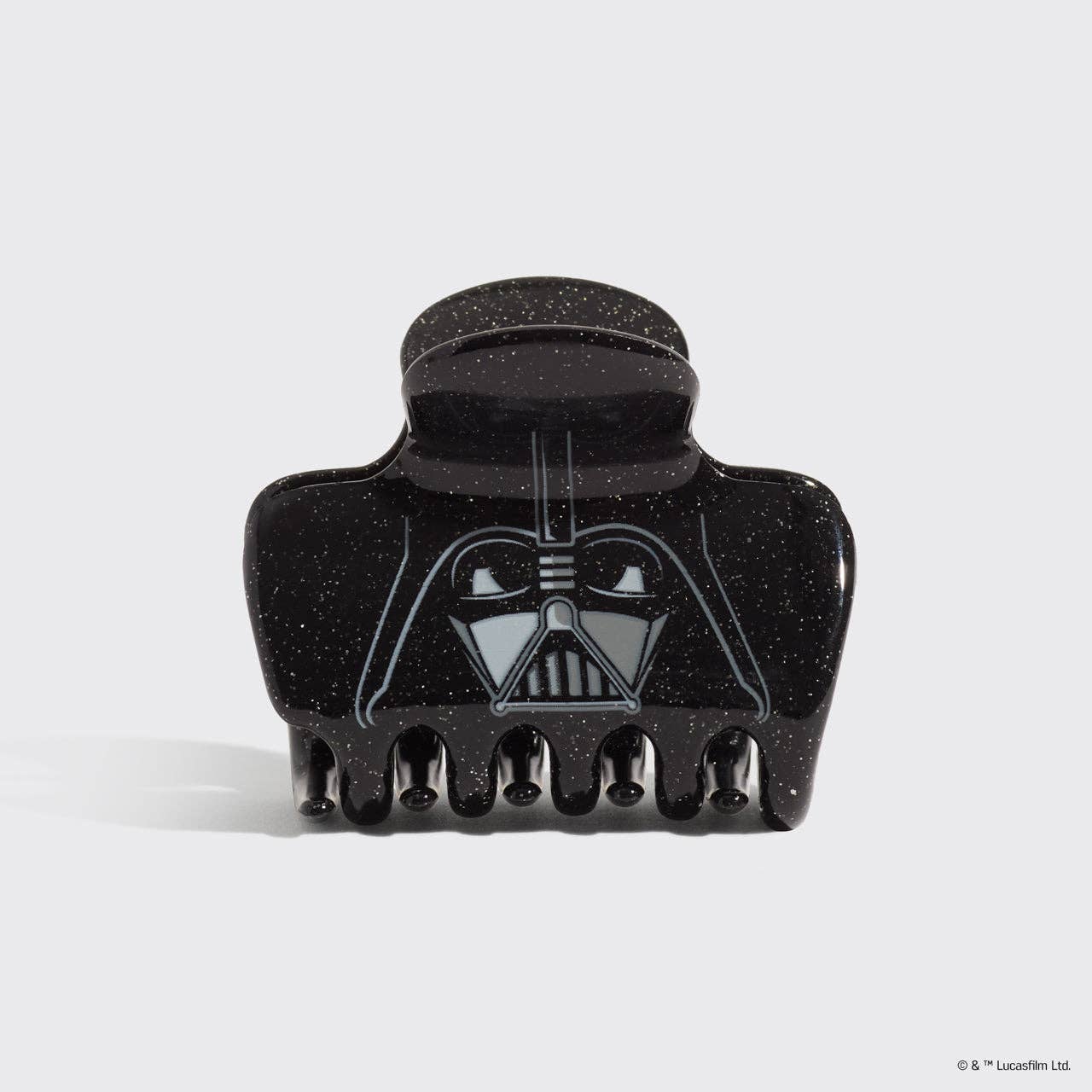 KITSCH – Großhandel Haarclip – Damen – Star Wars™ & Kitsch Glitzerwolken-Clip in Darth Vader1