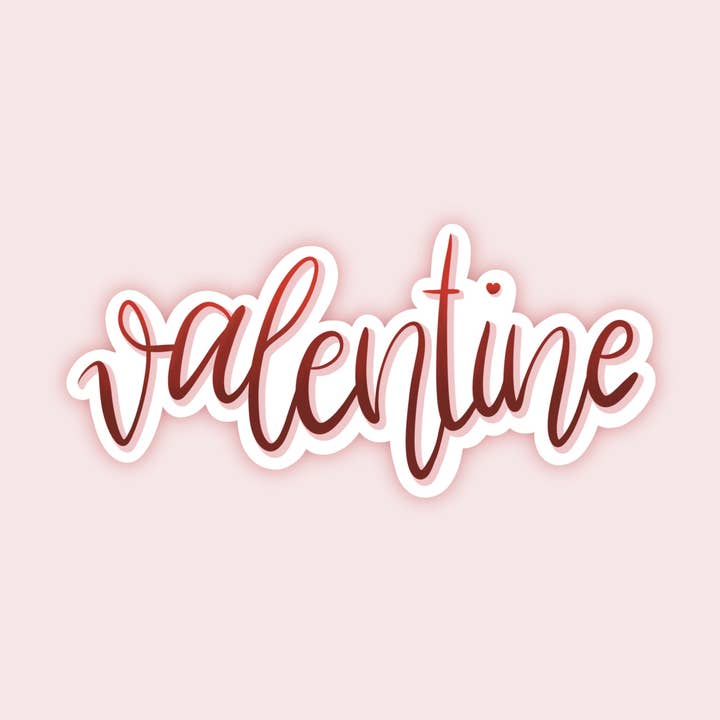 Valentine Sticker for wholesale by Cliviasart